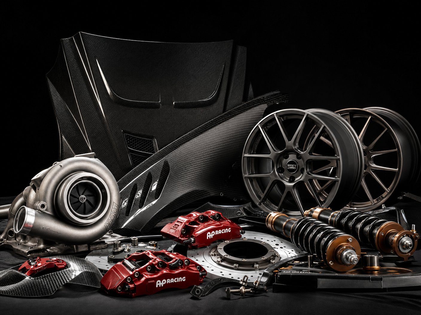 成人小说配件 - Brembo GT 6活塞卡钳套件